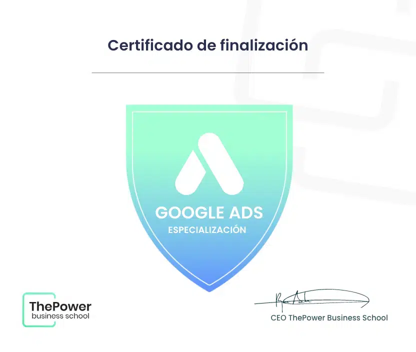 Certificacion Barcelona google